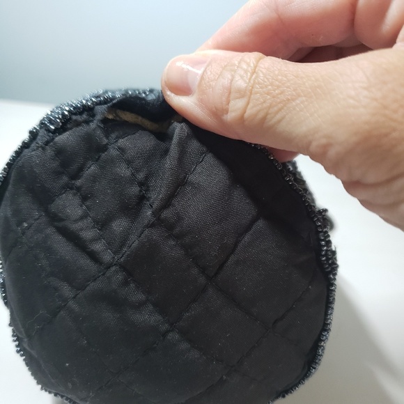 🛍🚨 CLOSET CLEAROUT! Beaded Satchel Bag - Picture 5 of 5